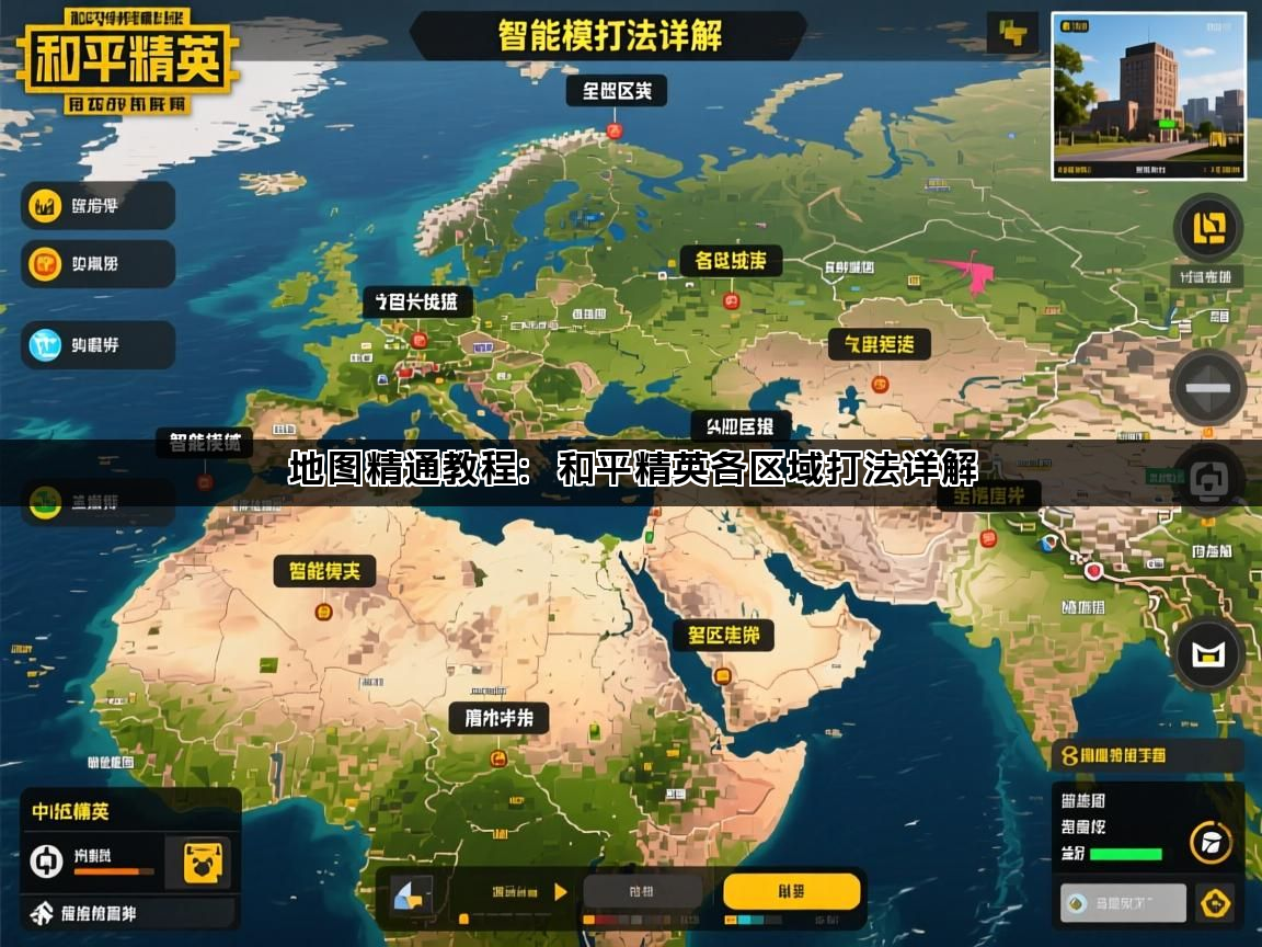 地图精通教程：和平精英各区域打法详解