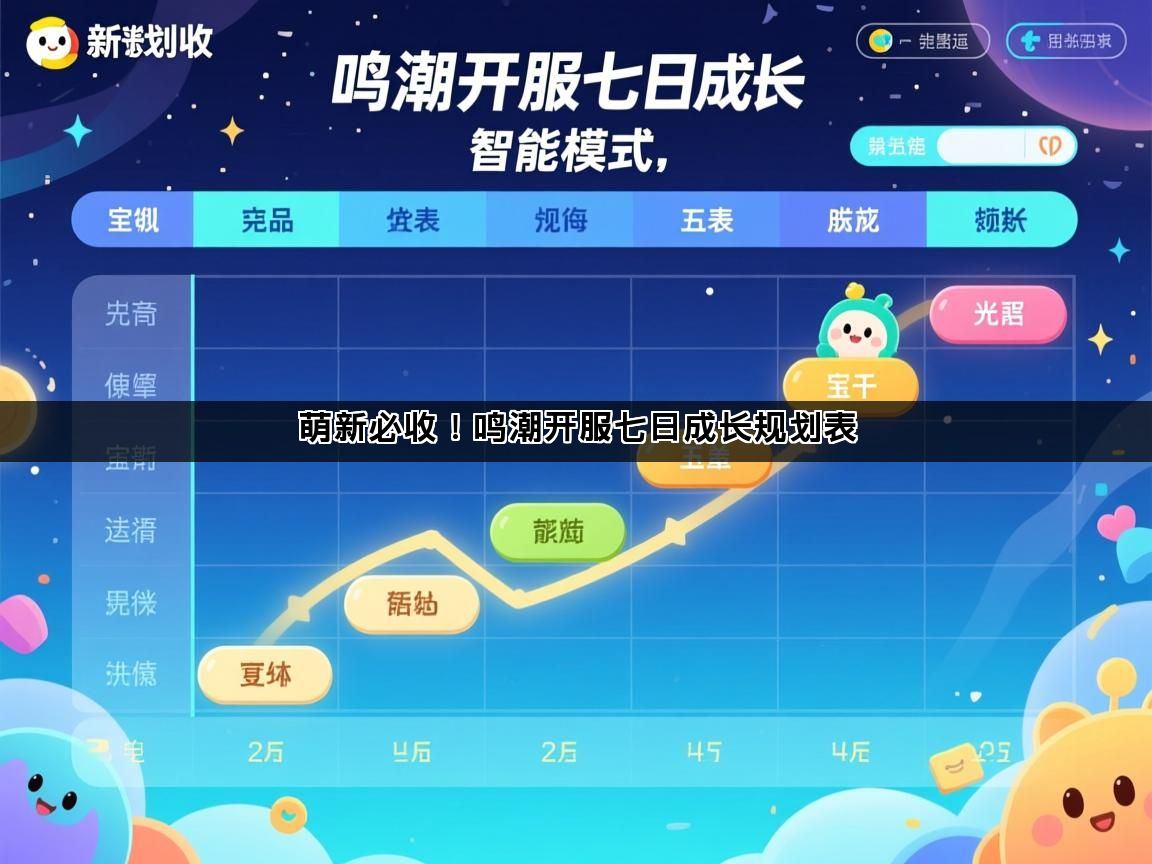 萌新必收！鸣潮开服七日成长规划表