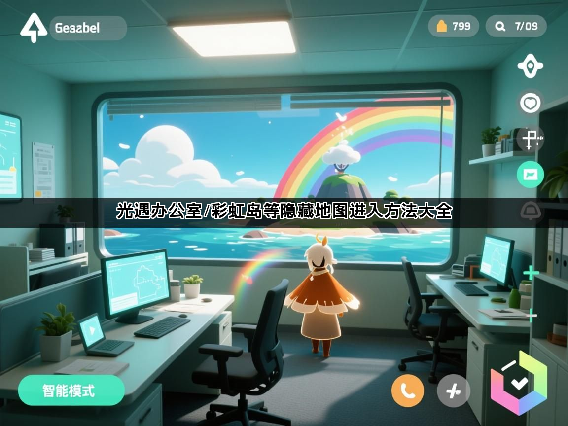 光遇办公室/彩虹岛等隐藏地图进入方法大全