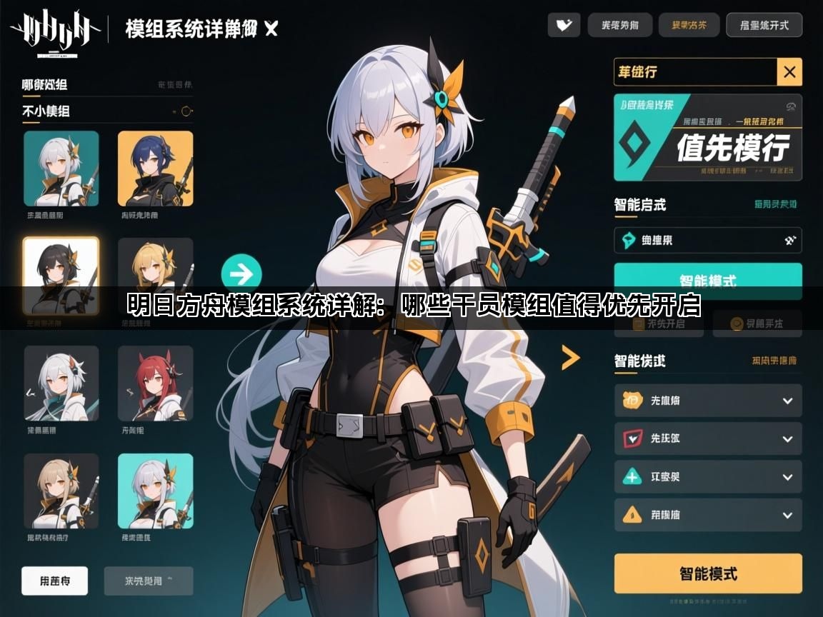 明日方舟模组系统详解：哪些干员模组值得优先开启