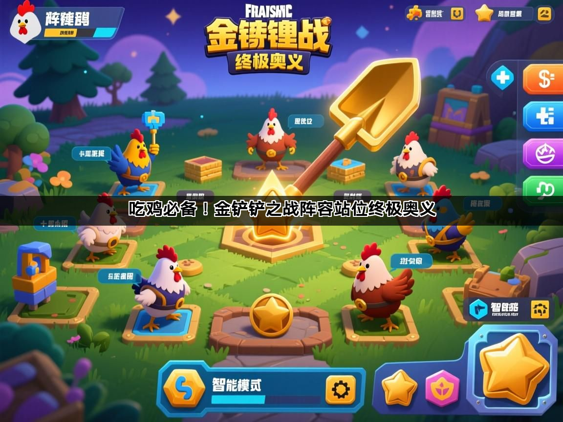 吃鸡必备！金铲铲之战阵容站位终极奥义(图1)