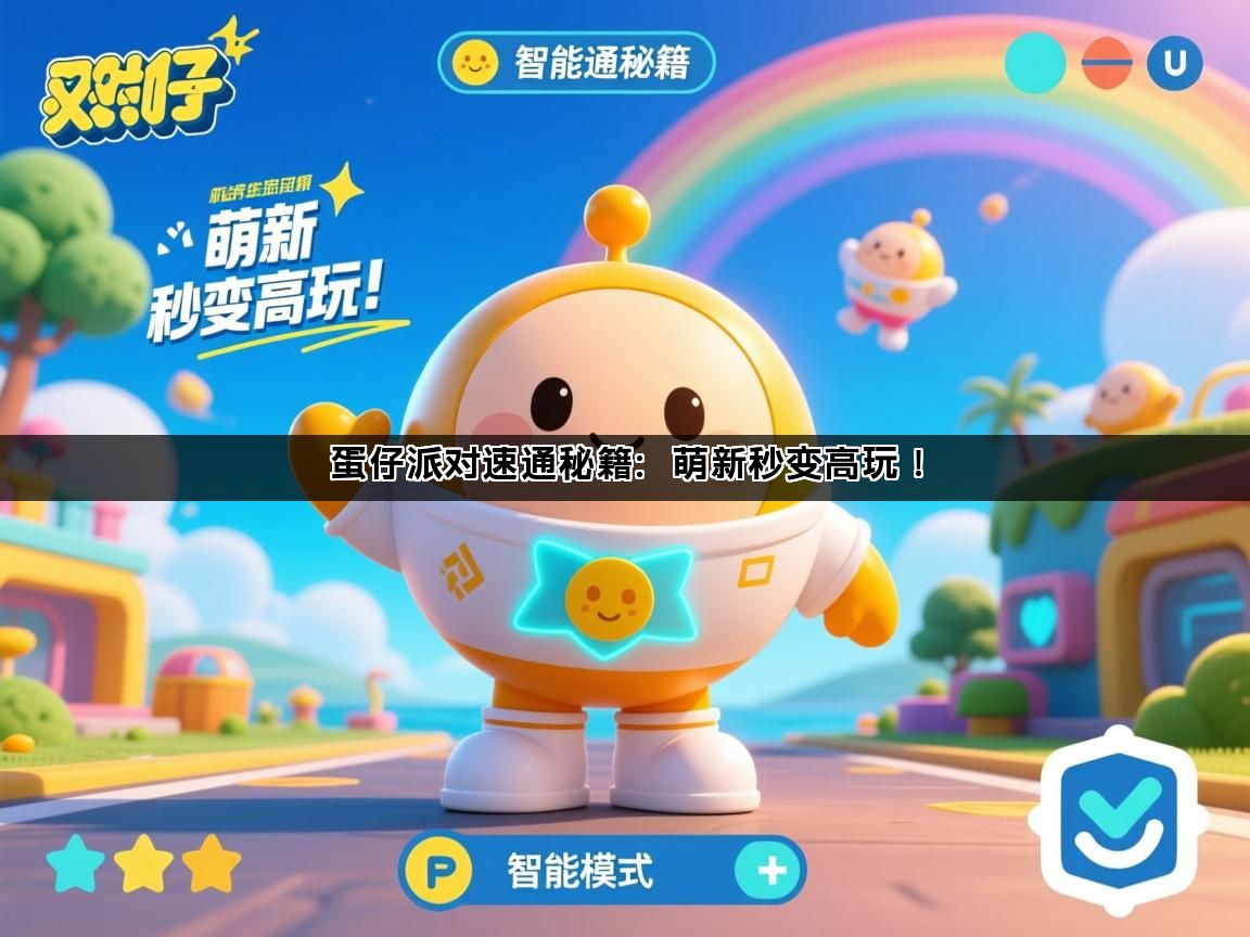 蛋仔派对速通秘籍：萌新秒变高玩！(图1)