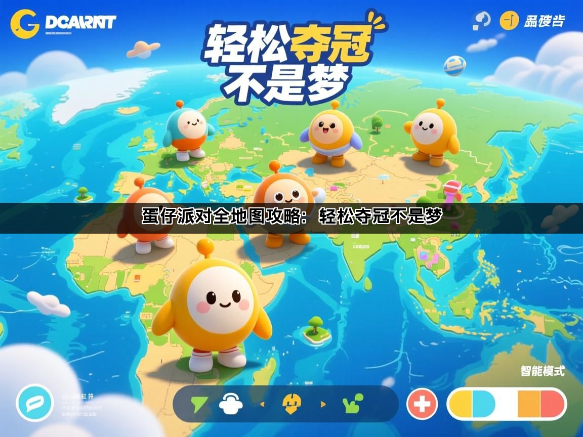 蛋仔派对全地图攻略：轻松夺冠不是梦