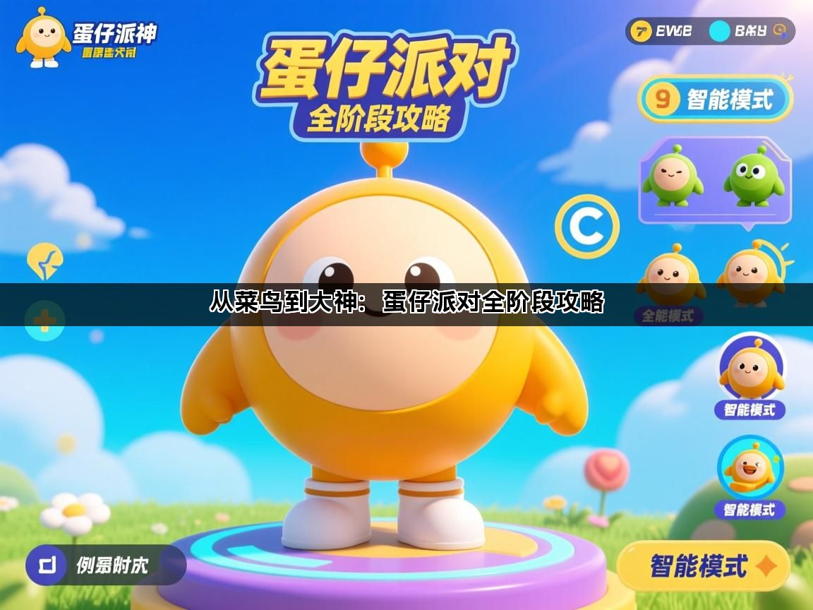 从菜鸟到大神：蛋仔派对全阶段攻略