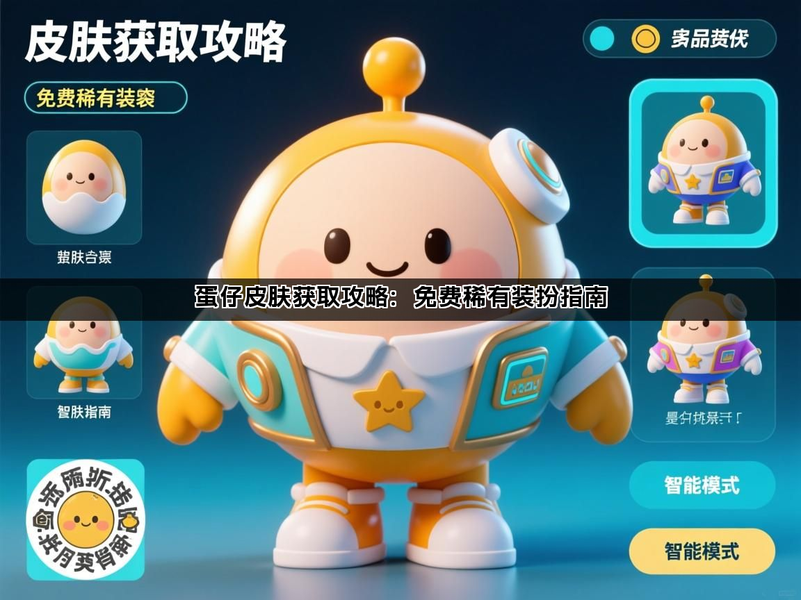 蛋仔皮肤获取攻略：免费稀有装扮指南