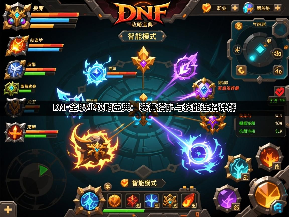 DNF全职业攻略宝典：装备搭配与技能连招详解(图1)