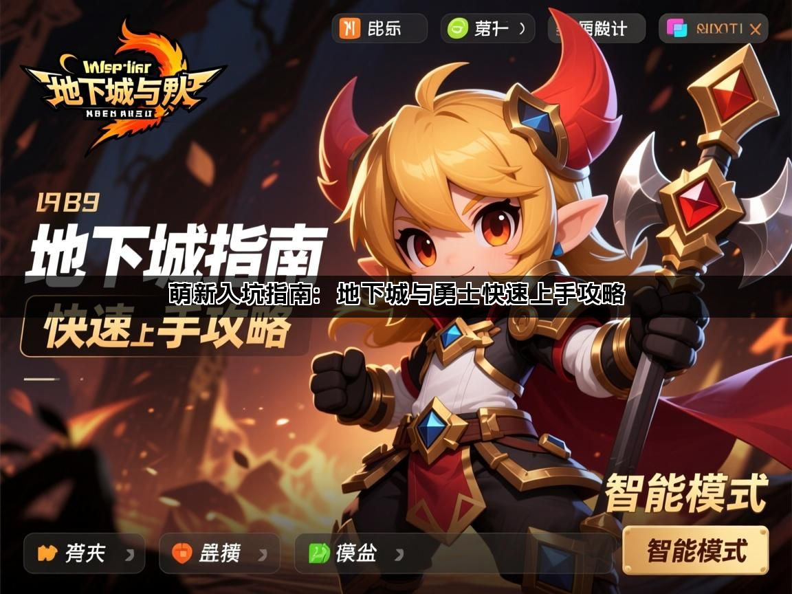 萌新入坑指南：地下城与勇士快速上手攻略(图1)