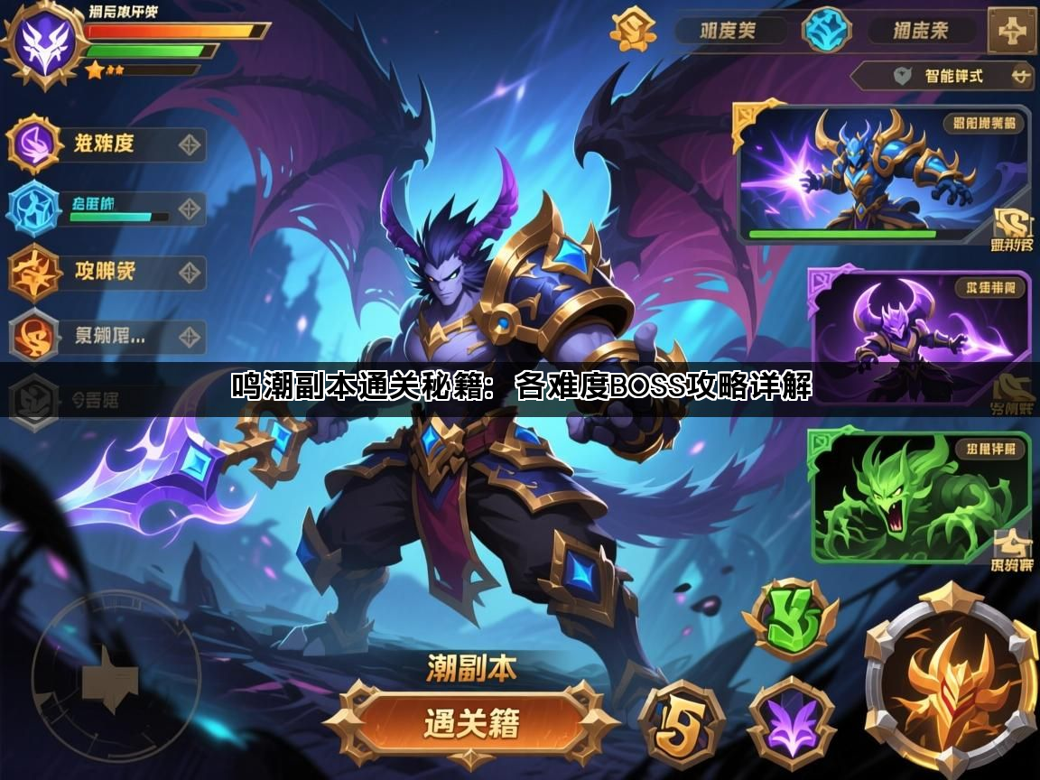 鸣潮副本通关秘籍：各难度BOSS攻略详解