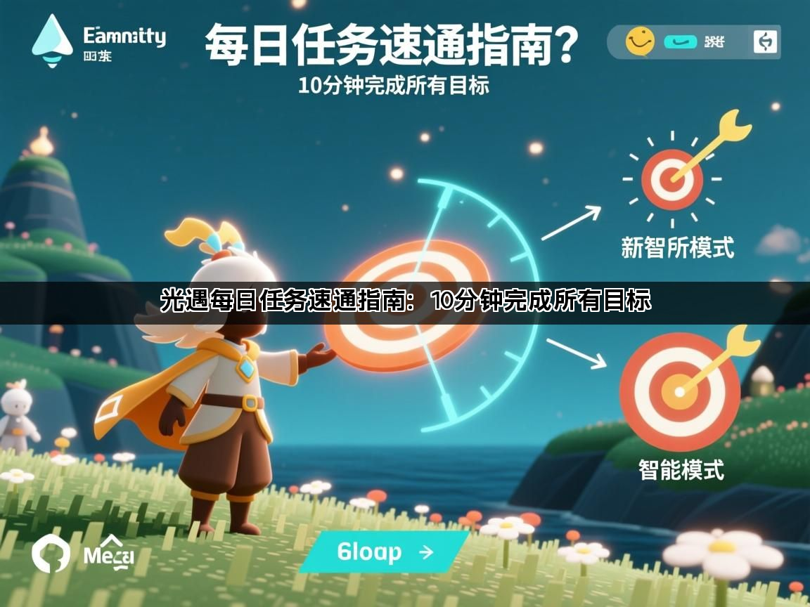 光遇每日任务速通指南：10分钟完成所有目标