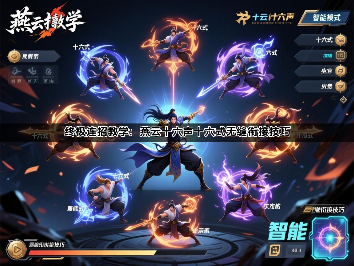 终极连招教学：燕云十六声十六式无缝衔接技巧