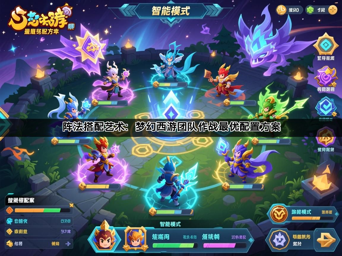 阵法搭配艺术：梦幻西游团队作战最优配置方案