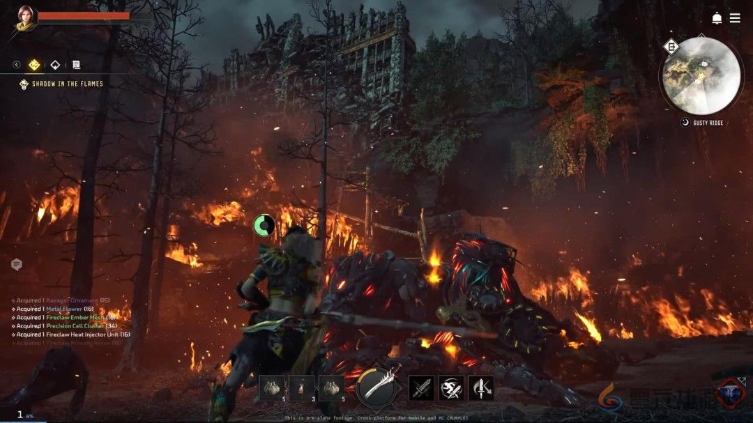 《地平线：钢铁边境》新实机演示 画面和玩法很棒(图5)