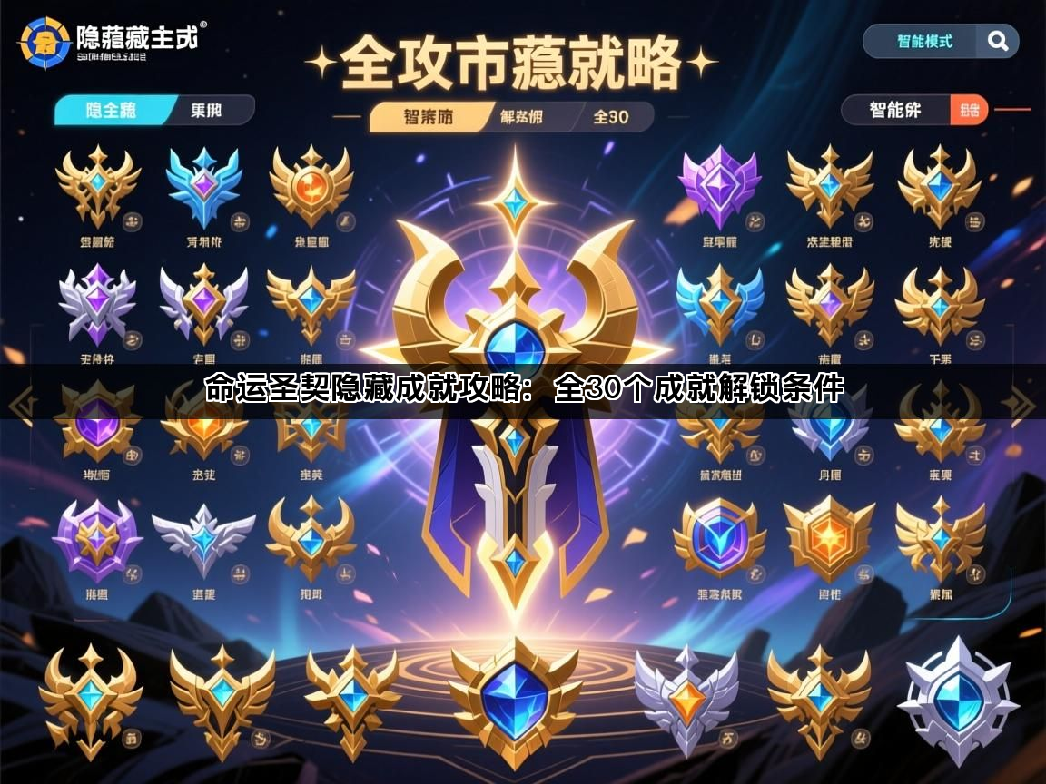 命运圣契隐藏成就攻略：全30个成就解锁条件