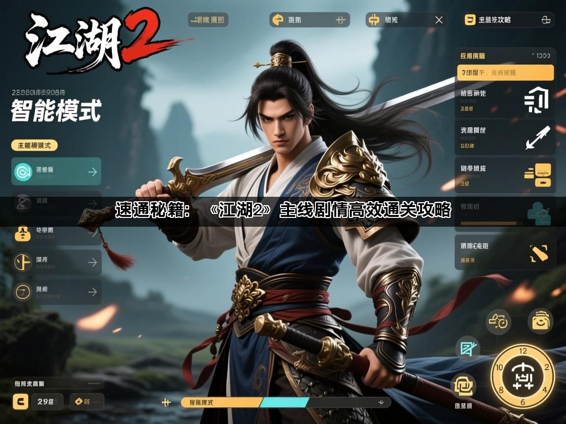 速通秘籍：《江湖2》主线剧情高效通关攻略