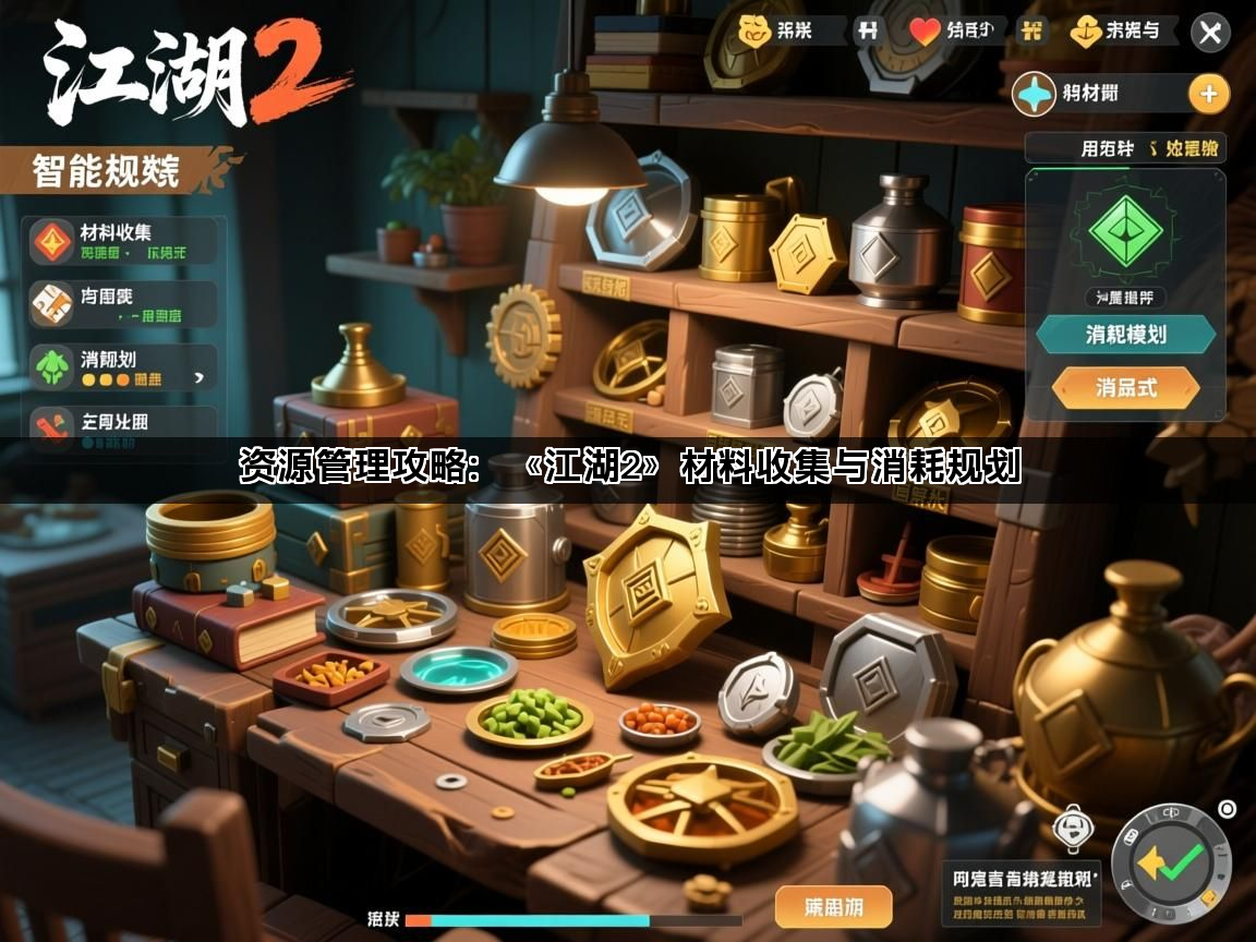 资源管理攻略：《江湖2》材料收集与消耗规划