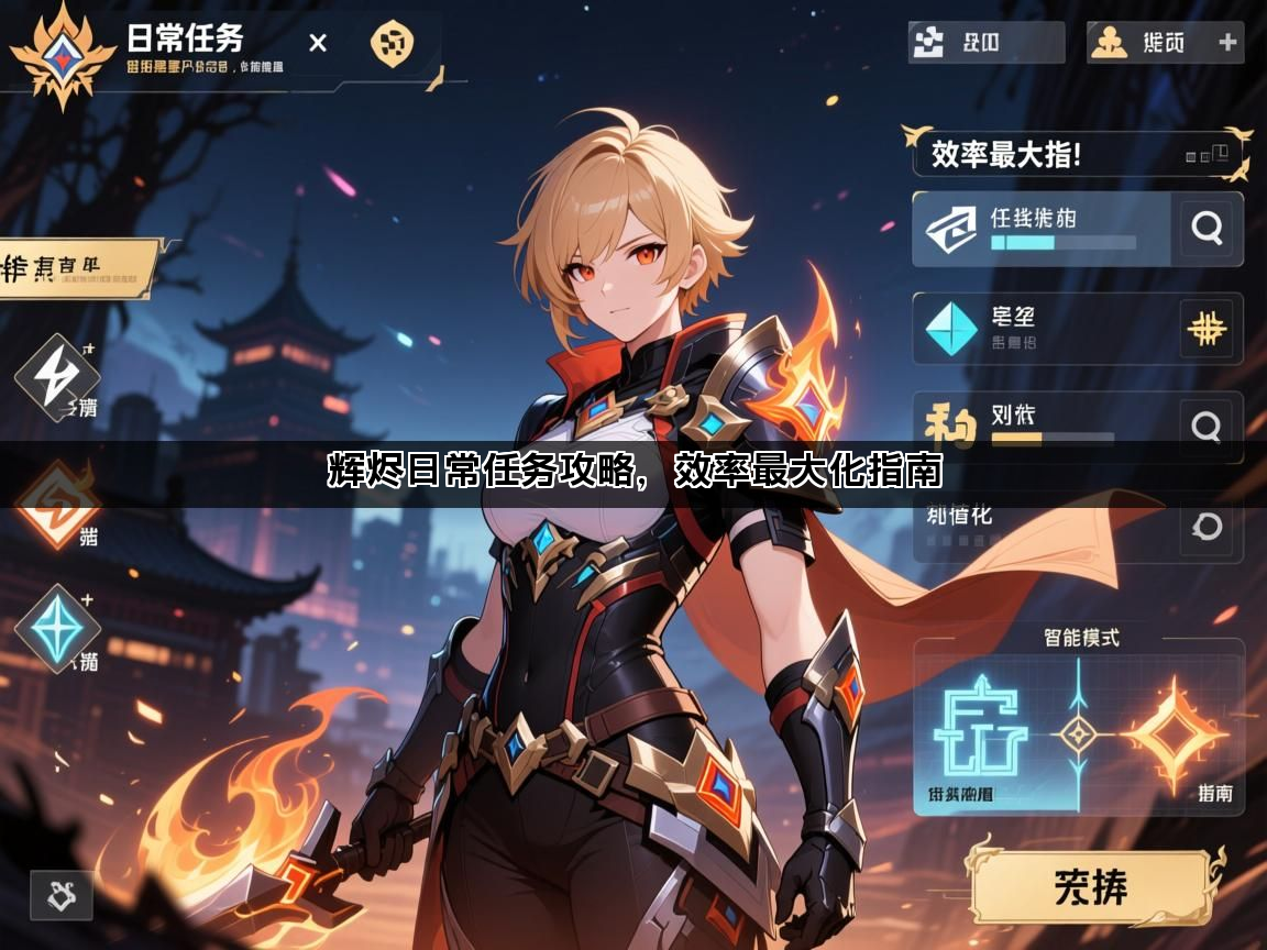 辉烬日常任务攻略，效率最大化指南(图1)