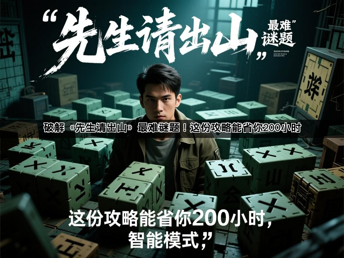 破解《先生请出山》最难谜题！这份攻略能省你200小
