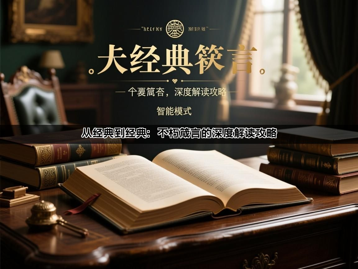 从经典到经典：不朽箴言的深度解读攻略